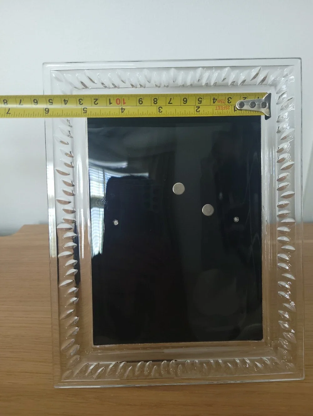 Waterford by VERA WANG 5x7 Duchess Crystal Glass Photo Frame